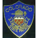 COLORADO STATE PATROL MINI PATCH PIN